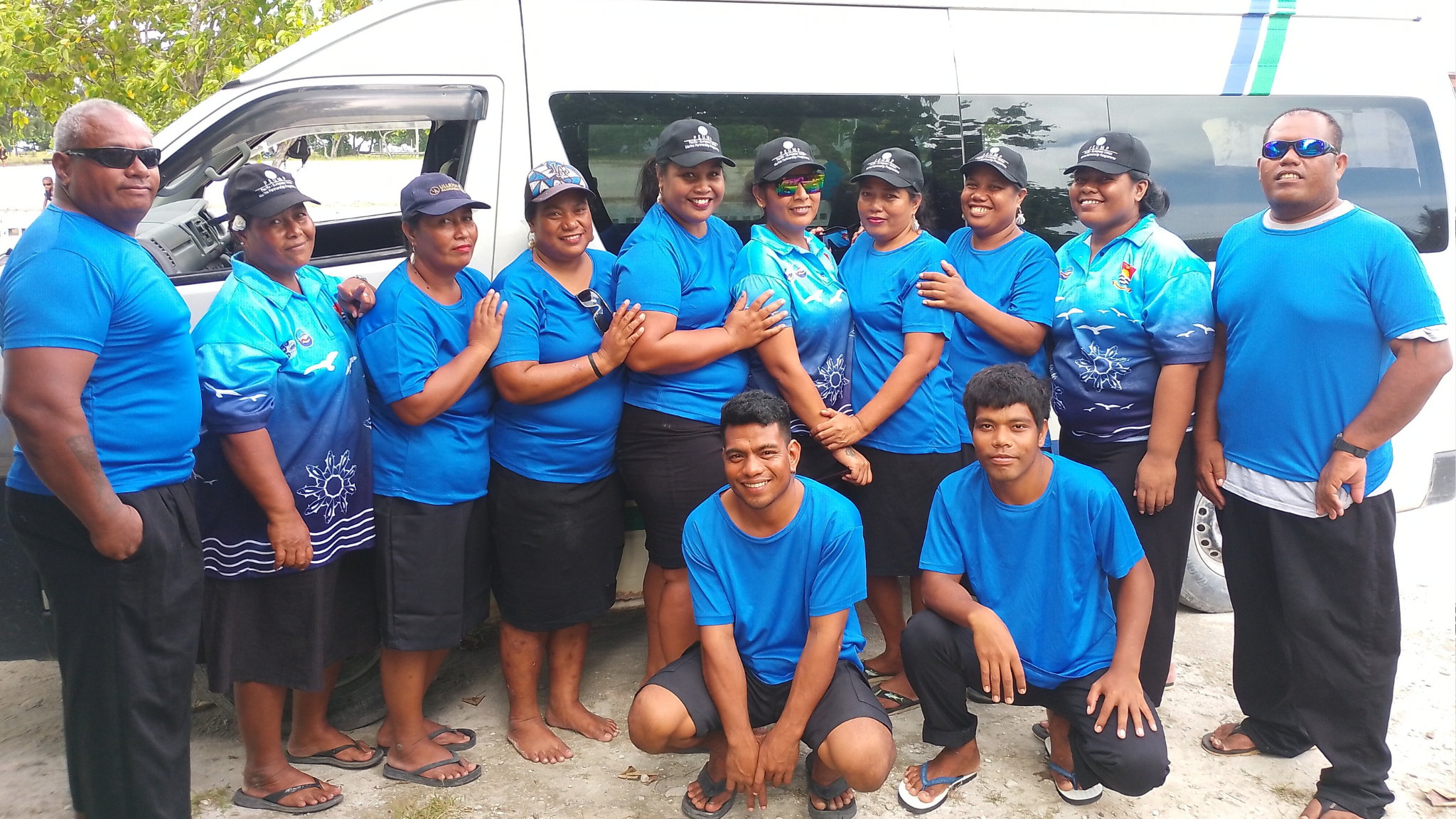 staff at Kiritimati Branch